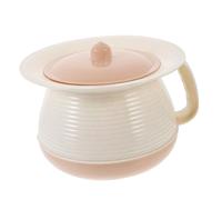 ROMISBABA Urinoir Portable en Plastique Pp avec Couvercle Hermétique, Facile à Nettoyer, Seau à Urine pour Usage Domestique et Voyage, Adapté aux Adultes et Femmes Enceintes