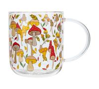 ROMISBABA Verre à Dessin Animé 350Ml Tasse à Café Poignée en Verre pour Boissons Chaudes et Froides Usage Bureau et Détente