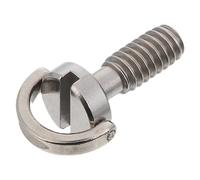 ROMISBABA Vis à Anneau 1/4 en Acier Inoxydable pour Fixation Rapide sur Trépied et Appareil Photo Reflex Vis Fendue Compatible Plateau de Montage Rapide Accessoire pour Photographie
