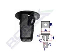 ROMIX B21006 Clip, enjoliveur