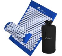 ROMIX Ensemble tapis d'acupression et oreiller, tapis d'acupuncture pour le dos, le cou, les pieds, soulagement de la douleur musculaire, relaxation musculaire, réduction du stress, thérapie de