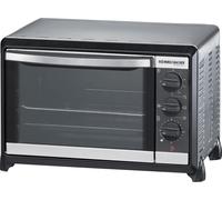 ROMMELSBACHER BG 1055/E - 18 l - noir - inox - bouton rotatif - inox - 3 étagères - 60 min