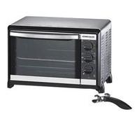 Rommelsbacher BG 1055/E Grille-pain four 18 L Noir, Acier inoxydable Grill, Mini four