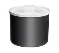 Rommelsbacher IB 05 Bac de congélation pour machine à glace 12 Kurt/Practical Dual Bin avec couvercle Noir 1,5 l