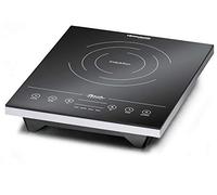 ROMMELSBACHER CT 2010/IN Plaque de cuisson unique à induction - Vitrocéramique, détection de casserole, économie d'énergie, capteurs tactiles, écran LED, 60-240 °C, minuterie, arrêt automatique,