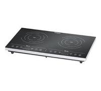 Rommelsbacher CT 3410/IN plaque Noir, Blanc Comptoir Plaque avec zone à induction 2 zone(s)