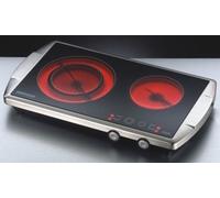 Rommelsbacher CT3400/E Table de cuisson vitrocéramique Domino Autonome