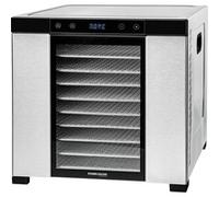 Rommelsbacher DA 1000 déshydrateur alimentaire Noir, Acier inoxydable 1000 W