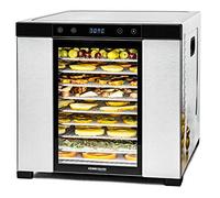 Rommelsbacher DA 1000 déshydrateur alimentaire Noir, Acier inoxydable 1000 W