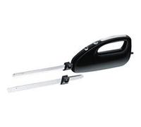 Rommelsbacher Couteau électrique EM 150 – 120 W, lame utile 15 cm, 2 lames inox, noir