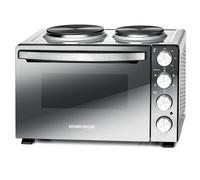 Rommelsbacher KM 3300 four et cuisinière Plaque de cuisson de table Electrique Plaque scellée Noir et Argent
