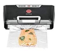 Rommelsbacher machine sous vide vac 485 top appareil de mise sous vide avec compartiment à rouleau et couteau à découper noir/argenté G