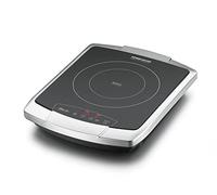 ROMMELSBACHER Plaque de cuisson simple CT 2203/TC-TM - Fabriquée en Allemagne - Surface de cuisson Schott CERAN - Élément chauffant à 2 cercles - Économie d'énergie - Temps de chauffe court - 9