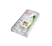 ROMMELSBACHER VRS 2060 Lot de 2 rouleaux de film professionnel, 20 x 600 cm, sans BPA, extrêmement solides et résistants à la déchirure, 210 μm, rainures d'air gaufrées, réutilisables, sous vide,