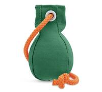 Romney's Dummyball 150 g, jouet pour chien robuste avec corde extra longue; pour la recherche et le marquage (vert)
