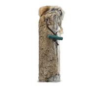 Romneys Mannequin de lapin | Mannequin standard 500 g recouvert de véritable fourrure de lapin | Apportel sauvage pour la formation des chiens de chasse