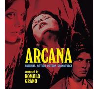 Romolo Grano - Arcana (Original Soundtrack) - Limited Clear Red Colored Vinyl