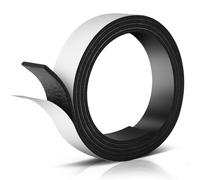 Romon Bande Magnétique Adhésive, 2mm x 1.8cm avec Colle Ruban Magnétique Moustiquaire Aimant Autocollant Rouleau de Ruban Magnétique pour Organiser, Présenter, Projets d'artisanat et Bricolage - 1M