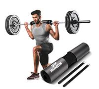 Romon Barbell Squat Pad, Manchon Squat Barre avec 2 Sangles de Sécurité, Mousse Nuque Epaule Protection pour Musculation Hip Thrusts Lunges