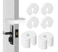 Romon Bloque Porte Bébé, Mousse Anti Pince Doigt, 12Pcs Blanc | Sécurité Fenêtre, Amortisseur Stop-Porte Mousse, Protection Doigt Enfant, Protection Pour Animaux