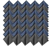 Romon Chiffons Microfibre de Nettoyage pour Lunettes, 40Pcs Chiffon de Nettoyant Lunettes 20 * 20cm Lavables et Réutilisables pour Nettoyer Lunettes,Lentilles, Écrans, Objectifs d'appareils Photo