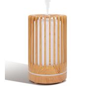 Romon Diffuseur huiles essentielles, 200ml Design en Bois, 7 Couleurs LED & Fonction d’Arrêt Automatique, pour Maison et Bureau