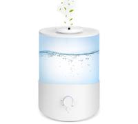 Romon Humidificateur d'Air Chambre, Diffuseur Huiles Essentielles, Purificateur Silencieux pour une Ambiance Confortable, capacité de 2,5 L Blanc