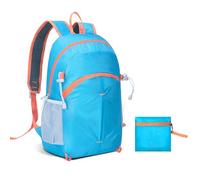 Romon Sac à Dos, Pliable Ultraléger Étanche Sac à dos Voyage Petit Packable Backpack Daypack Imperméable Randonnée Loisir Velo en Ville Homme Femme pour Trekking Sport Extérieur Camping, Bleu Clair