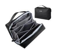 Romon Sac de Rangement Câble, Sac Électronique Tech Pouch Électronique Pochette Câble de Voyage, Sac Trousse Portable Organisateur d’Accessoires pour, Câbles, Chargeur, Téléphoner, USB, Bureau, Noir
