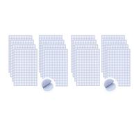 Romon Scratch Autocollant Rond 10mm,1008 pièce Scratch Autocollant Double Face, Bande Agrippantes Adhésives Puissant Hook Loop Rubans pour Ménage, Bricolage Et l'artisanat (Lot de 2)