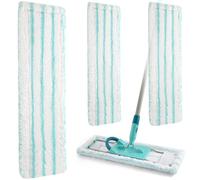 Romon Serpillère Lot De 3 Housses De Rechange pour Leifheit, Microfibre Compatibles avec Leifheit Profi XL Micro Duo/Profi XL Cotton Plus, Lavable en Machine 60°C, pour Lavage Sol Maison