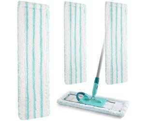 Romon Serpillière Recharge pour Vileda Spray Max, Lot de 4 Serpillère Microfibre, Lavable et Réutilisable, Compatible avec Vileda 1-2 Spraymax Spray Wiper, Adaptée à Toutes Surfaces Dures