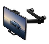 Romon Support Tablette Voiture, Extensible Support de Tablette de Siège Voiture Porte Tablette Voiture Universel Rotation à 360° Supports Enfant Appuie-tête pour Téléphone et Appareils 4.7-13 Pouces