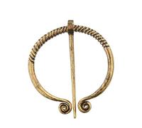 Romote 1PC Broche Vintage Viking Medieval Cape Pin Vêtements Fasteners Cape Pin Classique Tablier Fermoir à Boucle Cadeau Parfait pour Les Familles (d'or)