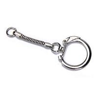 Romote 30pcs serpent chaîne Porte-clés Porte-clés bijoux de sac bricolage Silver Craft