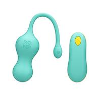 ROMP Cello Oeuf vibrant - Vibromasseur point G télécommandé pour femme - Oeuf vibrant pour femme avec 6 niveaux de puissance et 4 modes - Stimulateur point G étanche - Sextoy pour couple rechargeable