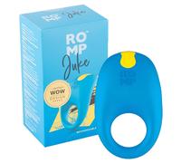 ROMP Juke - anneau pénien vibrant étanche - bleu