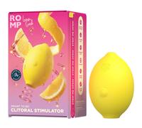 ROMP Vibromasseur Lemon pour femme Stimulateur clitoridien à succion | 10 modes Sextoy effet aspiration en forme de citron Masseur intime pour le plaisir féminin Jouet adulte discret