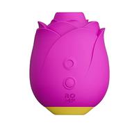 ROMP Rose Stimulateur clitoridien | Suceur de clitoris avec 6 niveaux de puissance et 4 modes de vibration | Sex toy aspirant à succion étanche en forme de rose | Vibromasseur rechargeable femme