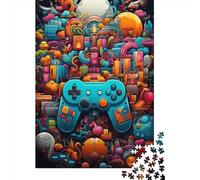 Rompecabezas de 1000 piezas Con diseño de controlador de juego Para adultos, Ideal como Regalo de Halloween, decoración única Para el hogar y Regalos, 1000 piezas (75 x 50 cm)