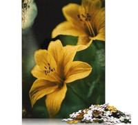 Rompecabezas de 1000 piezas Con diseño de Flores Para adultos, Ideal como Regalo de Halloween, Para adultos y Adolescentes a partir de 12 años, 1000 piezas (75 x 50 cm)