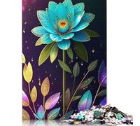 Rompecabezas de 1000 piezas Con diseño de Flores Para adultos, Ideal Para Halloween, decoración Del hogar, 1000 piezas (75 x 50 cm)