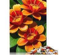 Rompecabezas de 1000 piezas Con diseño de Flores Para adultos y Adolescentes, juegos educativos Para el hogar, juguetes de bricolaje, Regalos de Navidad, 1000 piezas (75 x 50 cm)