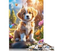Rompecabezas de 1000 piezas Con diseño de Perro y animales Para adultos, Regalo de Halloween, juego educativo, juguete de desafío, 1000 piezas (75 x 50 cm)