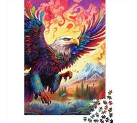 Rompecabezas de 1000 piezas de águila Para adultos, Regalo de Halloween, rompecabezas de Papel Para Adolescentes, decoración única Para el hogar, 1000 piezas (38 x 26 cm)