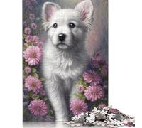 Rompecabezas de 1000 piezas de animales de Perro Para adultos, Ideal como Regalo de Halloween, Para mayores de 14 años, 1000 piezas (75 x 50 cm)