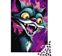 Rompecabezas de 1000 piezas de ardilla de dibujos animados Para adultos, Regalo de Halloween, rompecabezas de Madera Para adultos, Para diversión Familiar y Noche de juegos, 1000 piezas (38 x 26 cm)