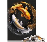 Rompecabezas de 1000 piezas de Arte Yin Yang Para adultos y Adolescentes, juguetes educativos de Madera, 1000 piezas (75 x 50 cm)