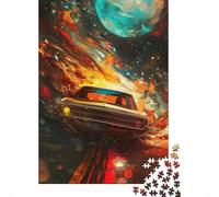 Rompecabezas de 1000 piezas de coches deportivos clásicos coloridos, Regalo de Navidad, rompecabezas de Madera Para Adolescentes, rompecabezas Divertidos de 1000 piezas (38 x 26 cm)