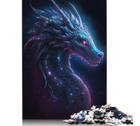 Rompecabezas de 1000 piezas de dragón de Anime Para adultos y Adolescentes, de Madera, juego educativo, desafío, juguete, Regalo de cumpleaños, 1000 piezas (75 x 50 cm)